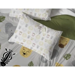 Saturday Park Safari Friends 100% Organic Cotton Bed Set 15 Saturday Park Safari Friends 100% Organic Cotton Bed Set -Bedding Store GUEST 6813a241 eeeb 489d 8445 ee17ccc421a4