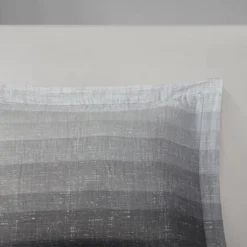 5pc Full/Queen Mabel Ombre Printed Cotton Gauze Comforter Set - Charcoal Gray -Bedding Store GUEST 6d97b2c9 e704 4473 97af 3a5733033e63