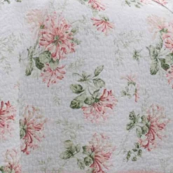 Honeysuckle Reversible Quilt Set Pink - Laura Ashley 6 Honeysuckle Reversible Quilt Set Pink - Laura Ashley -Bedding Store GUEST 6de85d6a f0be 443d 8da8 b5d6049623fd