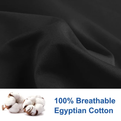 PiccoCasa Cotton Pillow Cover Cases Zippered Pillowcases 2 Pcs 2 PiccoCasa Cotton Pillow Cover Cases Zippered Pillowcases 2 Pcs - Image 2