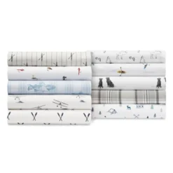 Printed Pattern Percale Cotton Sheet Set - Eddie Bauer -Bedding Store GUEST 934a2a70 7534 4d7f b740 bf43e40e0cb6