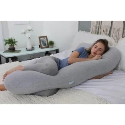 PharMeDoc Pregnancy Pillow, U-Shape Full Body Maternity Pillow, Jersey Cotton Cover -Bedding Store GUEST 9eebe802 3938 48f2 8ea1 3dcbd64f0d37