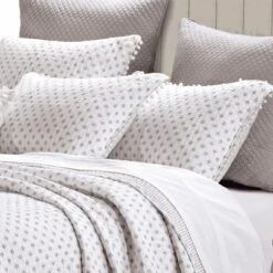 Risa Quilt Set Gray - The Industrial Shop