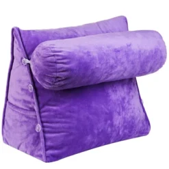 Cheer Collection Back Support Wedge Pillow With Adjustable Neck Pillow -Bedding Store GUEST a27ccd17 00f4 4148 b332 c2802b0d751c 1