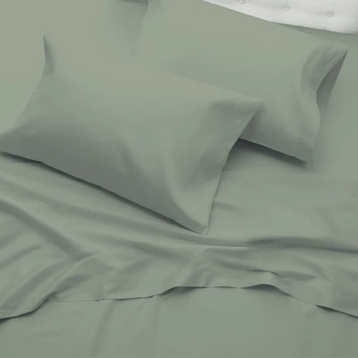 600 Thread Count Cotton Rich Sateen Sheet Set - Color Sense 1 600 Thread Count Cotton Rich Sateen Sheet Set - Color Sense