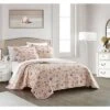 7pc Bali Bed In A Bag Quilt Set Pink - NY&C Home Collection