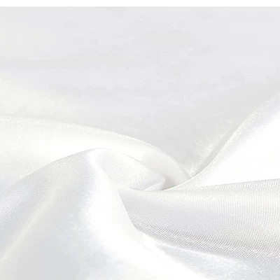 Dr. Pillow White Silk Pillow Case 2 Pack, White 1 Dr. Pillow White Silk Pillow Case 2 Pack, White