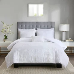 4pc Amari Cotton Seersucker Duvet Cover Set 14 4pc Amari Cotton Seersucker Duvet Cover Set -Bedding Store GUEST b34258f9 5788 4f63 98ff 1b9c1e2ce365