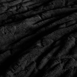 Madison Park 3pc King/California King Dakota Ruched Fur Down Alternative Comforter Set Black -Bedding Store GUEST bc05ff69 68f0 40d9 bb51 fed6071da329