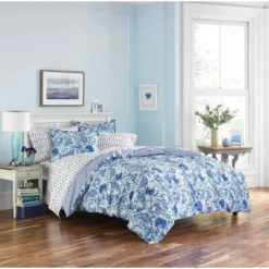 Blue Brooke Duvet Cover Set - POPPY & FRITZ®