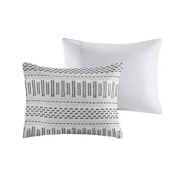 3pc Rhea Cotton Jacquard Duvet Cover & Sham Mini Set -Bedding Store GUEST c669ac04 ca0a 43f1 8d4a dfb9d33976de