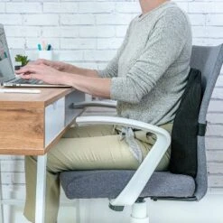 ErgoFoam Lumbar Support Pillow For Chair - Premium Breathable Mesh Back Support For Office Chair - Most Comfortable Lumbar Cushion 8 ErgoFoam Lumbar Support Pillow For Chair - Premium Breathable Mesh Back Support For Office Chair - Most Comfortable Lumbar Cushion -Bedding Store GUEST c6a89b18 af77 43c4 ba6a 8cdd095b2f6e