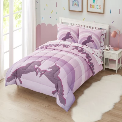 Unicorns Forever Kids Printed Bedding Set Includes Sheet Set By Sweet Home Collection 5 Unicorns Forever Kids Printed Bedding Set Includes Sheet Set By Sweet Home Collection - Image 5