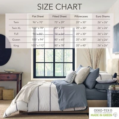 Nate Home By Nate Berkus Cotton Sateen Sheet Set 3 Nate Home By Nate Berkus Cotton Sateen Sheet Set - Image 3