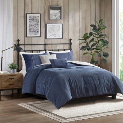 Madison Park 5pc Dallas Corduroy Comforter Set 1 Madison Park 5pc Dallas Corduroy Comforter Set