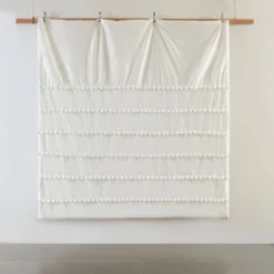 Elly Pom Pom Cotton Comforter Set -Bedding Store GUEST d4a4f61e 0886 4abd 8b97 9ae30a7a3502