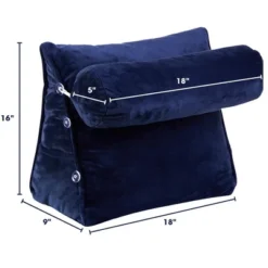 Cheer Collection Back Support Wedge Pillow With Adjustable Neck Pillow -Bedding Store GUEST e4f58000 e6a1 45b4 9a8c 00212278bb2b