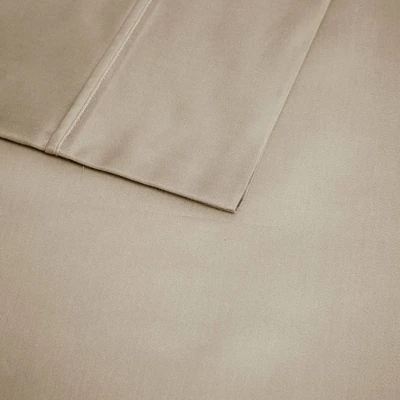 600 Thread Count Cooling Cotton Blend 4pc Sheet Set 4 600 Thread Count Cooling Cotton Blend 4pc Sheet Set - Image 4