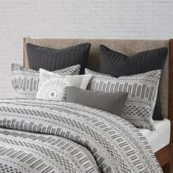 3pc Rhea Cotton Jacquard Duvet Cover & Sham Mini Set -Bedding Store GUEST f7afa47c d00a 4423 b555 6ce64b13387d