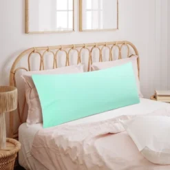 1 Pc Body 20"x60" 1800 Series Soft Brushed Microfiber Pillowcase Spa - PiccoCasa